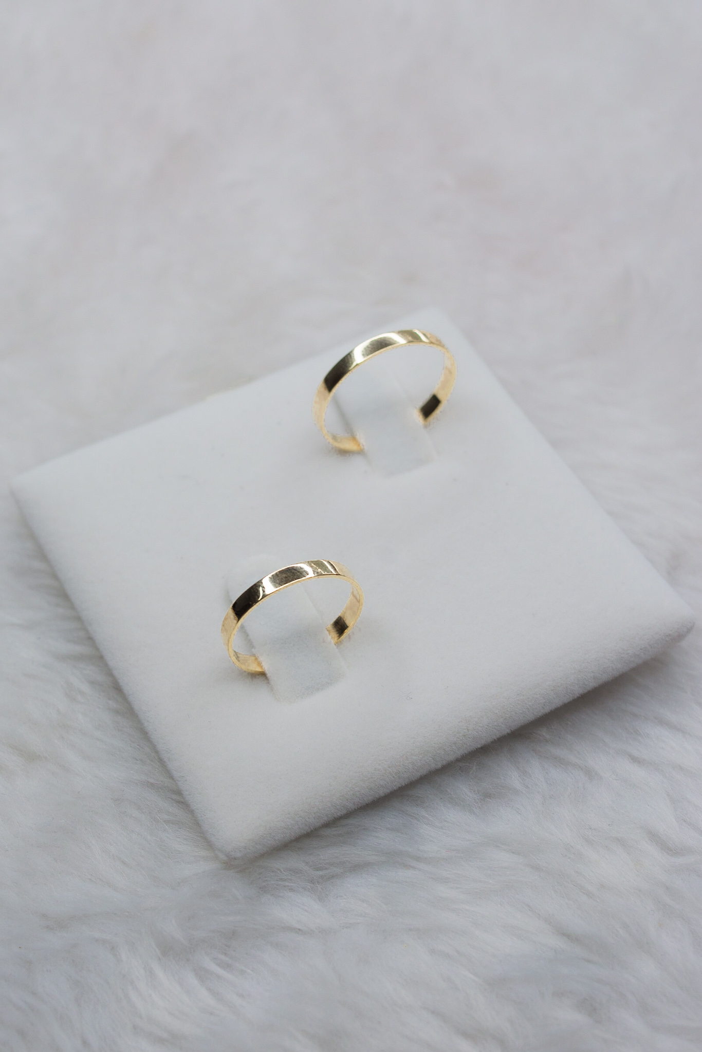 Alianças de Casamento Eternos Namorados 2,5mm Ouro 18K