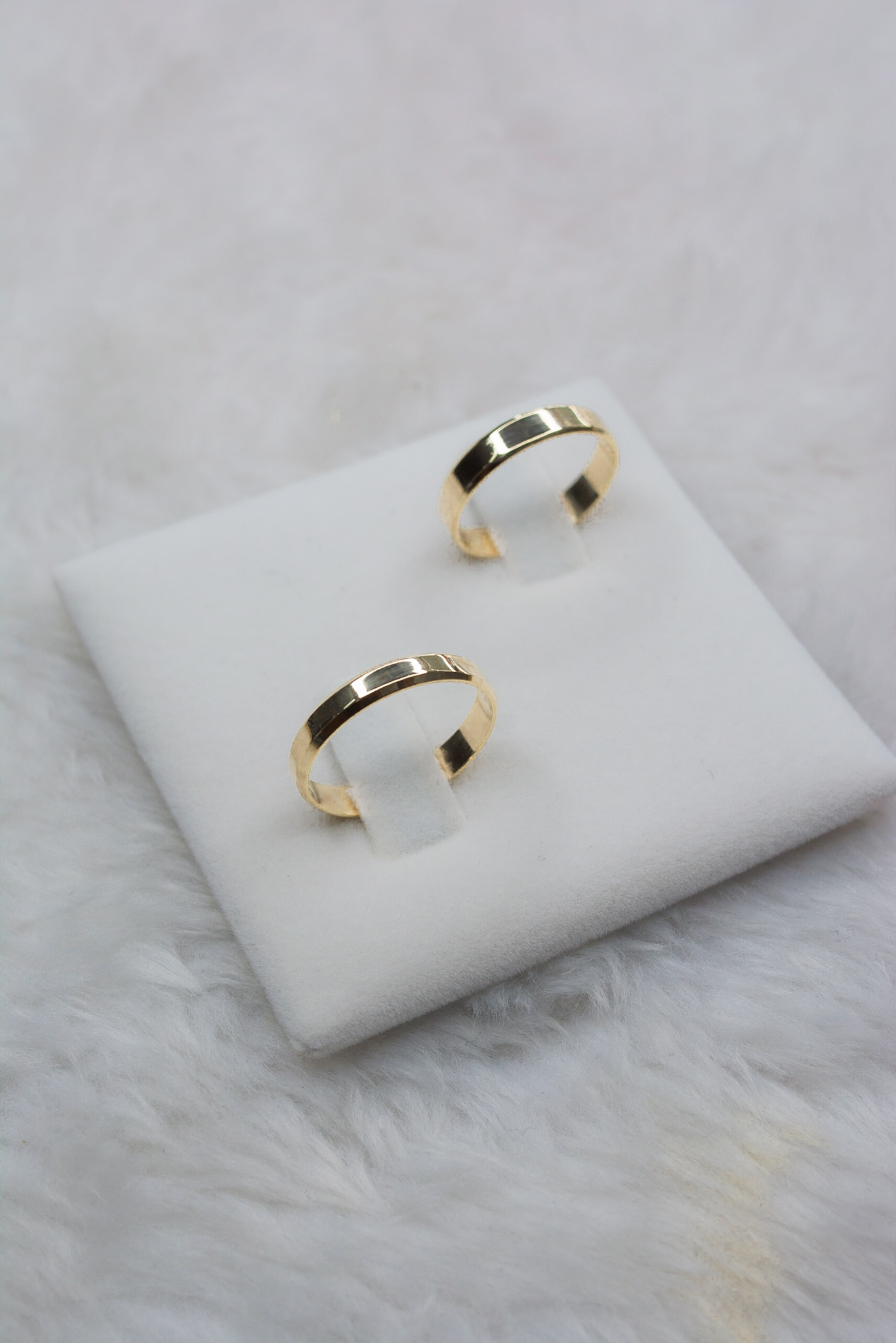 Alianças de Casamento Eternos Namorados 2,5mm Ouro 18K