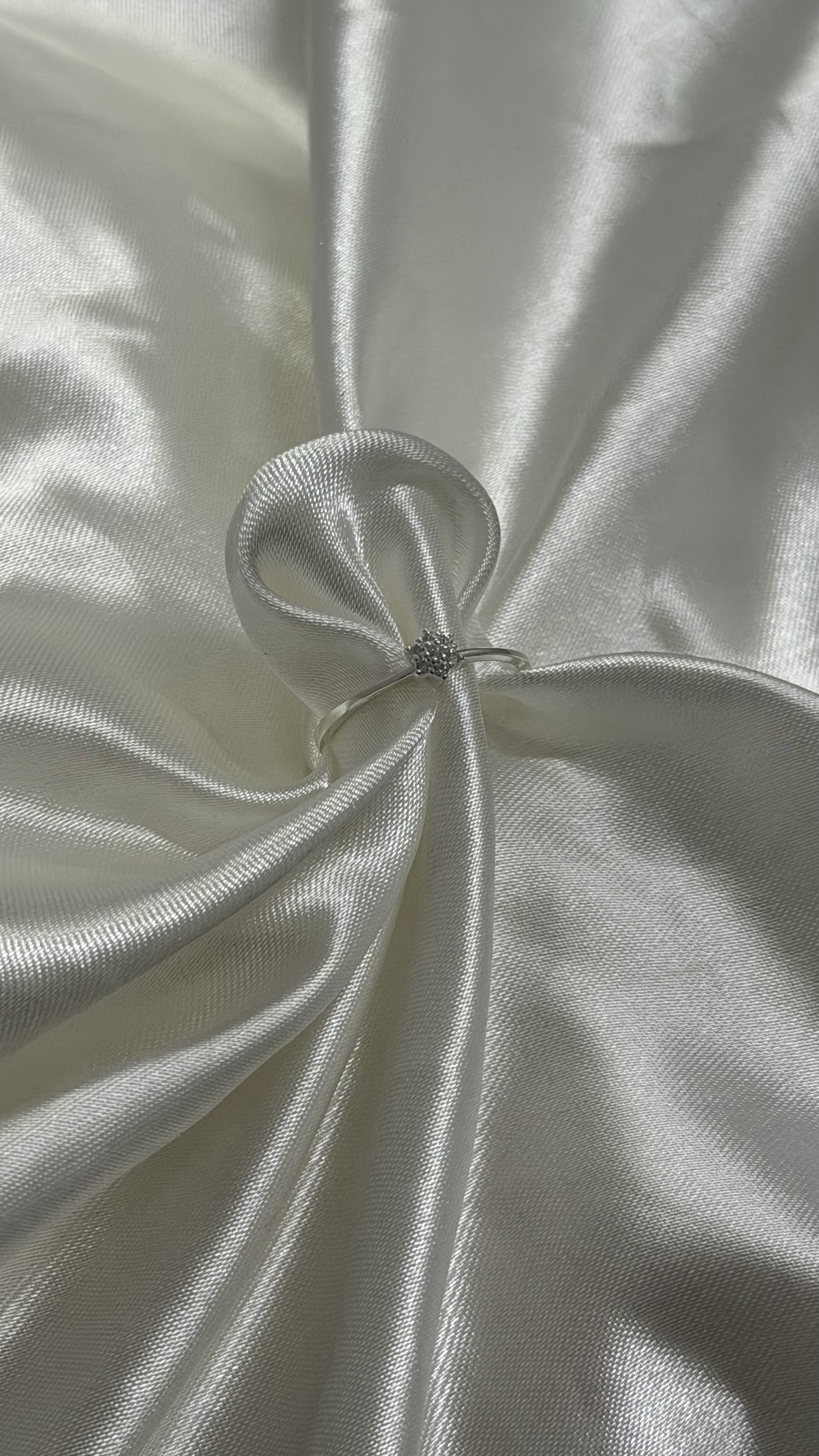 Solitário de Prata - Modelo Mendonça